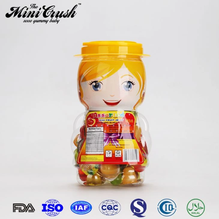 Gadis cantik Jar Gelatina pabrik
