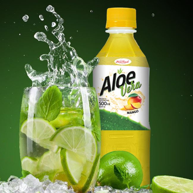 Minuman Aloe Vera Rasa Mangga